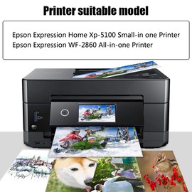 NoahArk 5 Packs 202XL Remanufactured Ink Cartridge Replacement for Epson T202XL 202 XL High Yield for Epson Expression Home XP-5100 Workforce WF-2860 Printer (2 Black/1 Cyan/1 Magenta/1 Yellow)