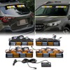 WeiSen 4 Pack 2x14 Inch Traffic Advisor Light Bar with