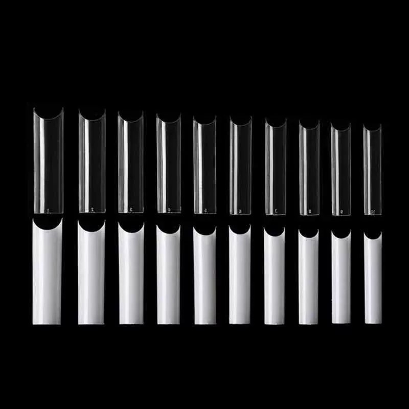Miss Cherry Tip Cuadrado Largo 400 Piezas Long Bamboo Uñas