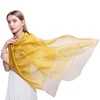 JL Elegant Scarf, Large, UV Blocking Scarf, Thin, Protects Against