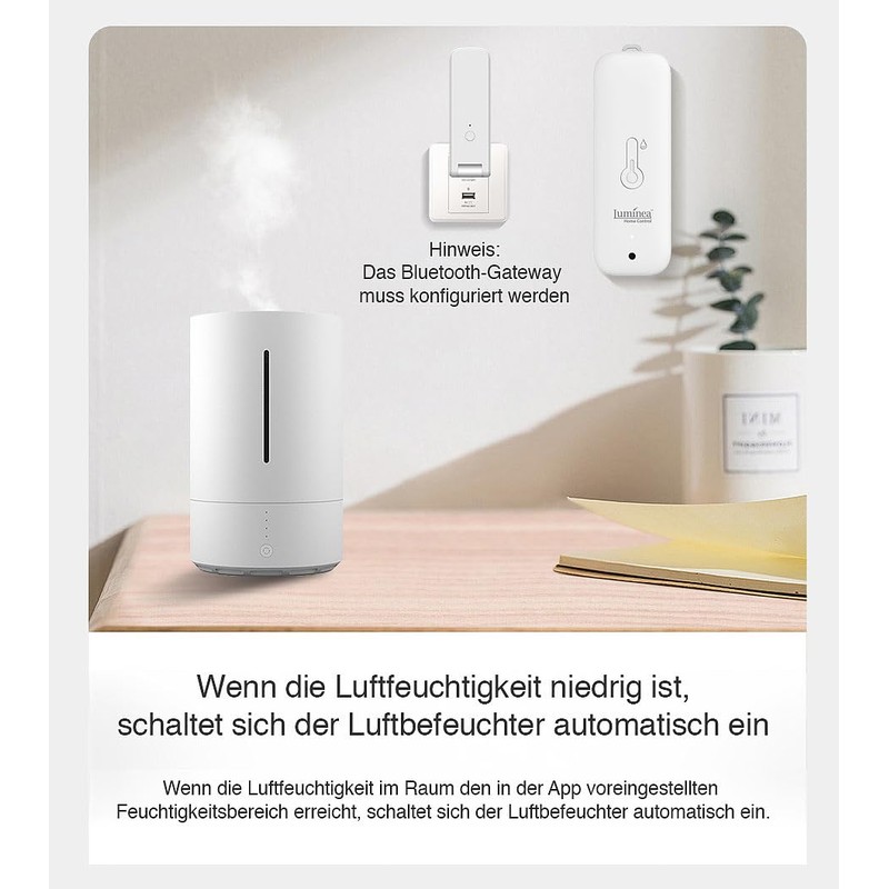 Luminea Home Control Wireless Sensor: Set of 8 Thermometer &