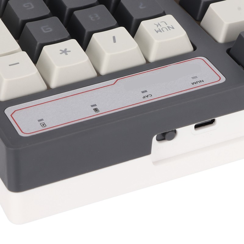 2.4G Wireless Gaming Keyboard 96 Keys Ergonomic Long Standby Time