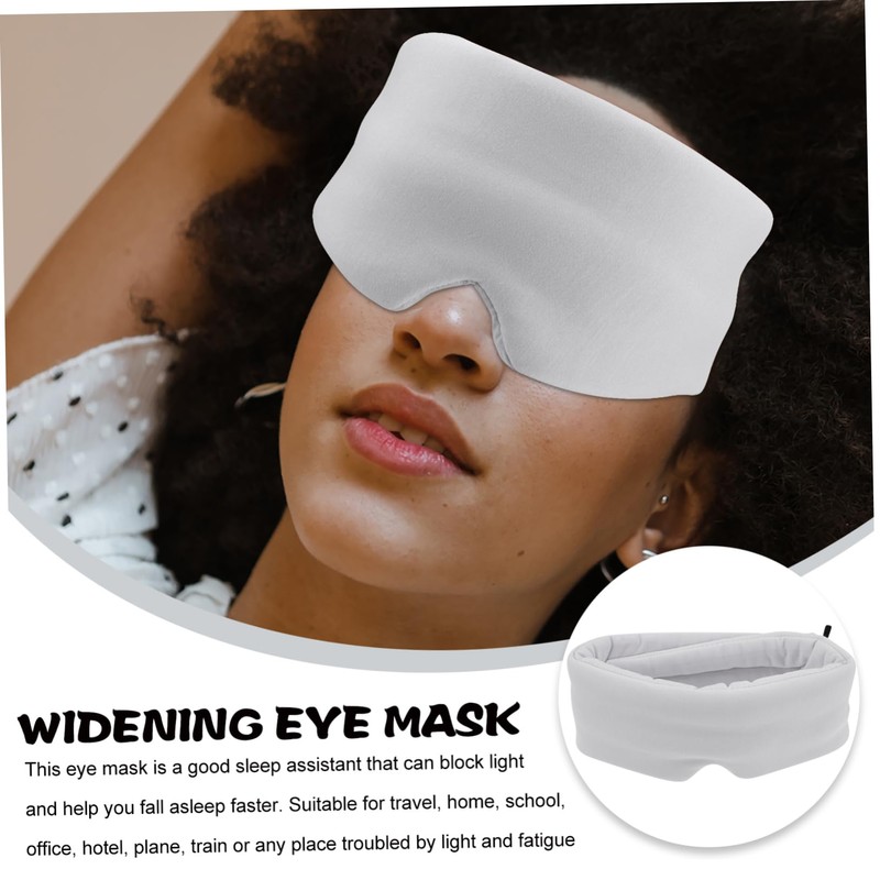 Healeved Eye Mask for Sleeping Travel Eye Mask for Airplane