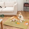 Shengxi Quietschendes Hunde Kauspielzeug Karotte Hundespielzeug Gummi Hunde Zahnreinigungs Spielzeug