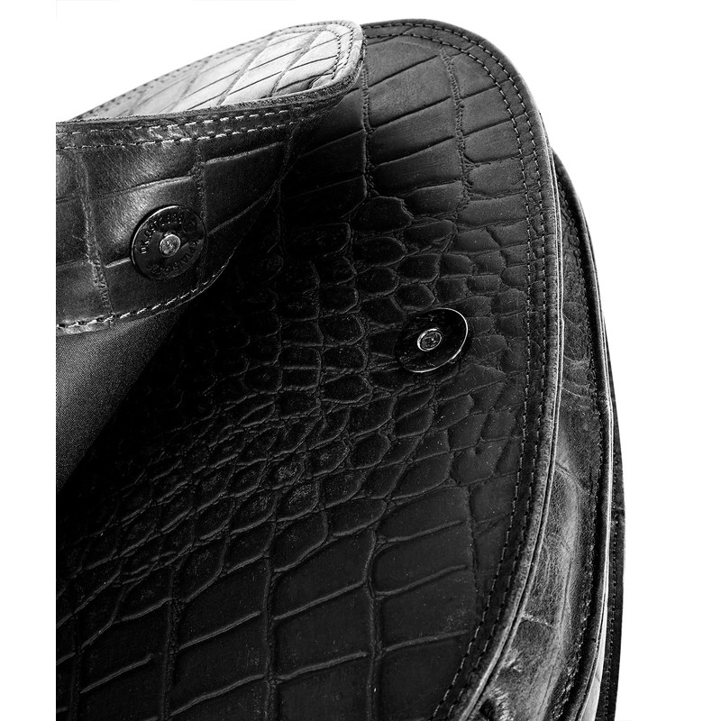 Cluty Women's Shoulder Bag Genuine Leather 021583, black