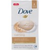 Dove Calming Oatmeal and Rice Milk Scent 6 Bars,6 Count