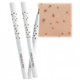Natural Freckle Pen - Waterproof & Long-Lasting Freckle Tattoo Stamp for Realistic Makeup. Create a Sun-Kissed Look with Fake Freckles