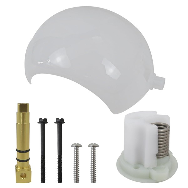 YIRVAHERE 385318162 RV Toilet Flush Ball & Shaft Kit Compatible