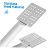 ULTECHNOVO Stainless Steel Tea Bag Squeezer Tong Multi Purpose Food