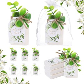 50 jabones hechos a mano para bodas, recuerdos de eucalipto natural, regalos de agradecimiento, regalos de despedida de soltera, jabones para baby sho