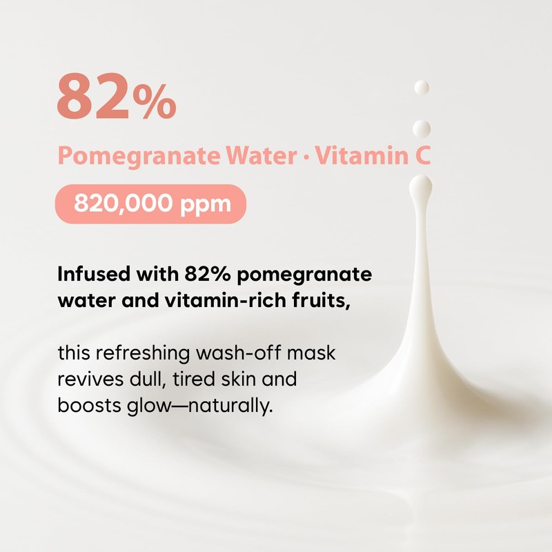 MIDHA Vita C Vitalizing Mask, Facial Wash-off mask, with Vitamin
