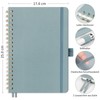 RETTACY Notebook B5 Squared, Bullet Journal with 100 g/m² Thick