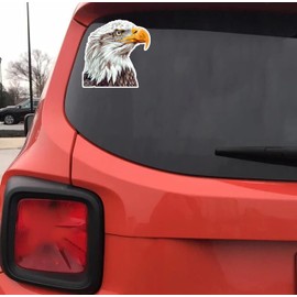 Generic Majestic Bald Eagle Bird Twitcher Sticker for Car, Laptop, Helmet, Bike, SUV, Truck, Water Bottle, Notebook, Bumper, Guitar, Decal Window, Vinyl Sticker 5-inch.