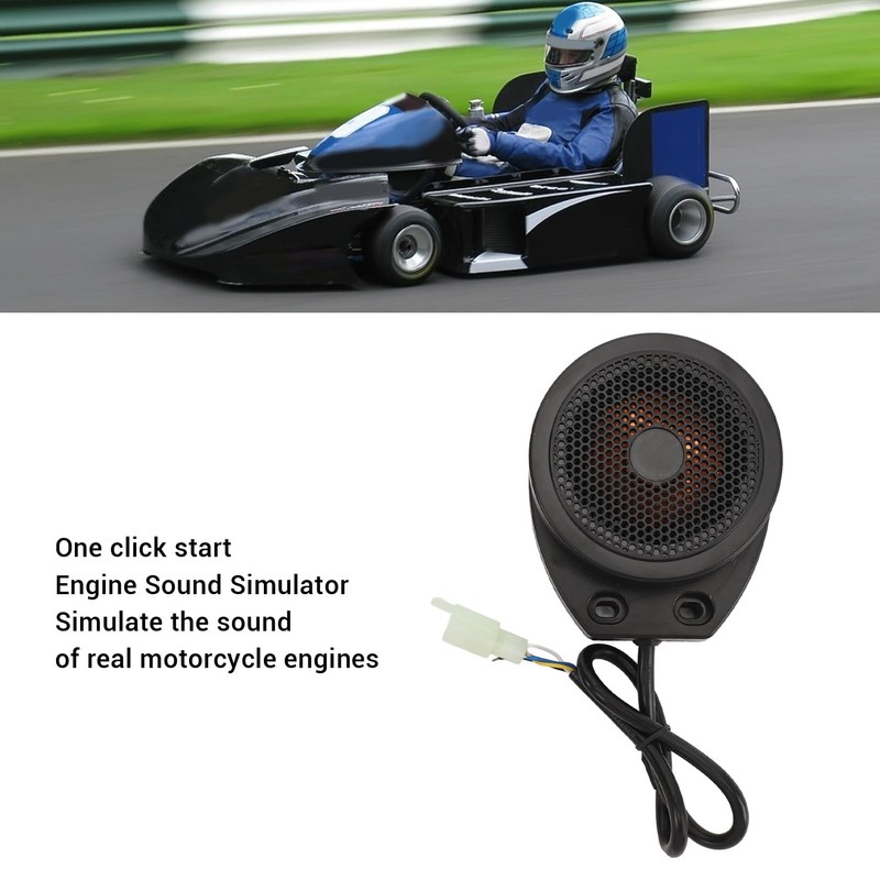 Motorcycle Sound Simulation System, 110dB Universal ABS Simulator for DC12-80V