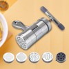 Manual Press Pasta Machine Stainless Steel Hand Wringing Noodles Making