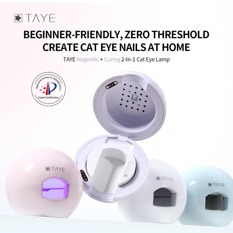 TAYE Cat Eye Nail Lamp 2 in 1 Magnetic UV/LED,
