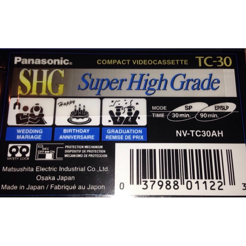 Premium High-Grade Videocassette