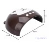 Naymon Lampara Led Uv Uñas Acrilico Gelish Secador Spa Profesional