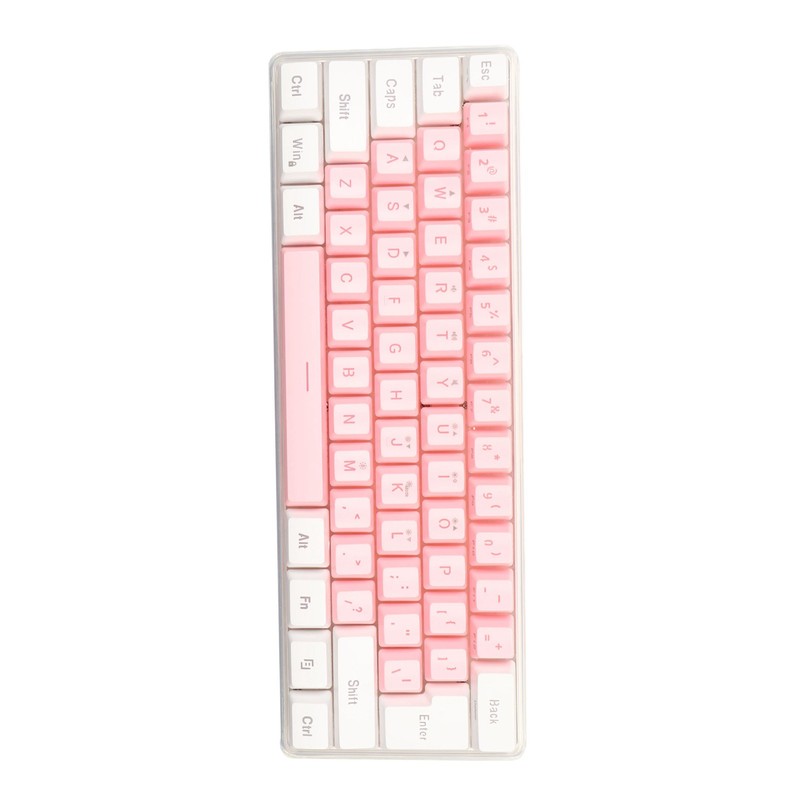60% Wired Gaming Keyboard RGB Mini Keyboard Imitated Mechanical Technique