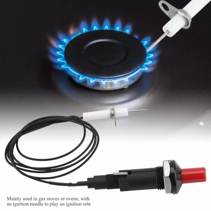 Smeta Piezo igniter with Spark Ignition electrode Gas Fireplace Gas