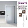 ADA CENTRAL SIGNS - 8" X8" Gender Neutral Restroom Sign