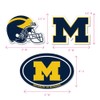 SDS Design Associates, Inc. Michigan Wolverines Large Auto Magnets, 3