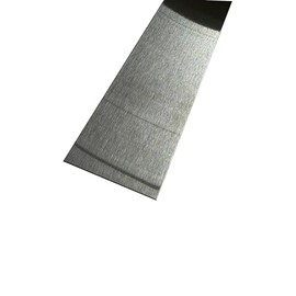 Grade 304 Stainless Steel #4 Brushed Sheet Metal Gap Filler Finishing Strip Trim, 20ga (48 inch Long, 3.25 inch Wide)