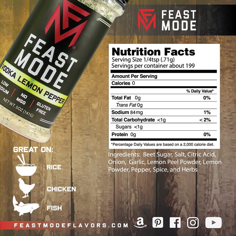 Mojo 4 Pack Blends - Feast Mode Flavors - Low