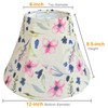 Bell Lamp Shades Set of 2, 6" Top x 12"