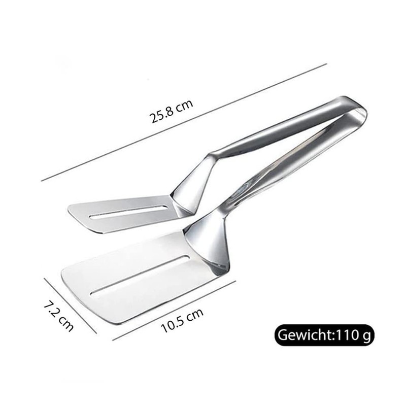 Maedack Double-Sided Shovel Clip - Stainless Steel Shovel for Frying