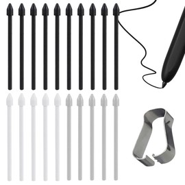 WMUVAZA Replacement Touch Stylus Tips, Pack of 20 S Pen Replacement Tips, Stylus Pen Replacement Tips, Replacement Pen Refills for Tablet Computer, Compatibility, for Galaxy Tab S6/S7/S7+/S6
