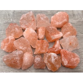 3 Pounds Natural Himalayan Salt Chunks, Large Himalayan Salt Rough Crystals, Chunky Crystals, Pink Sea Salt, Crystal Rocks