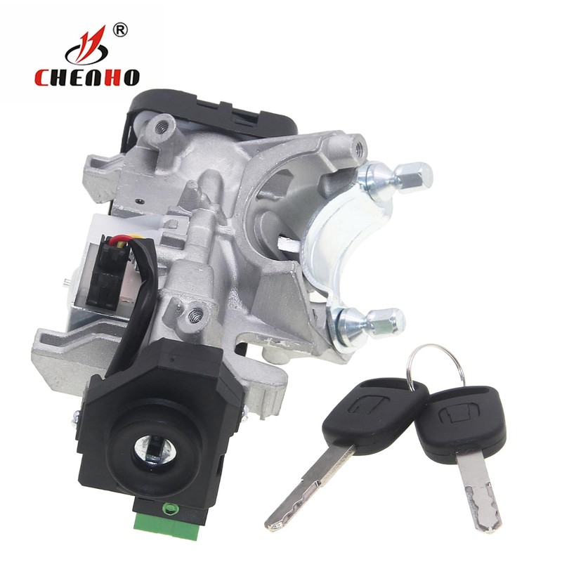 Ignition Switch Lock Cylinder Assembly Compatible with Honda Accord CRV