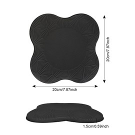 Yoga Knee Mat, Yoga Elbow Mat, Set of 2, Knee Cushion, Yoga, Anti-Slip, Stretch, Muscle Training, Shock Absorption, Unisex, Lightweight, Knee Elbow Cushion, Sports, Injury Prevention, Durable, For