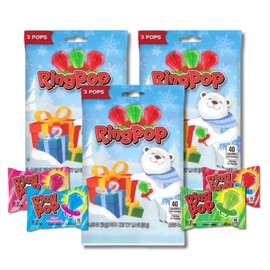 Ring Pops, Limited Edition - 3 Count Bag (Pack of 3)