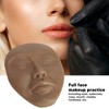 5D Makeup Practice Mannequin Solid Silicone Elastic Soft Microblading Supplies