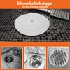 Gadgetime USA Hair Catcher & Drain Cover Set 7pcs -