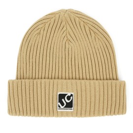 UNDERCONTROL Winter Fishing Trawler Beanie Free Men Women - Unisex Stylish Plain Skull Hat Watch Rolled Cuff Cap, Box Logo Yellow