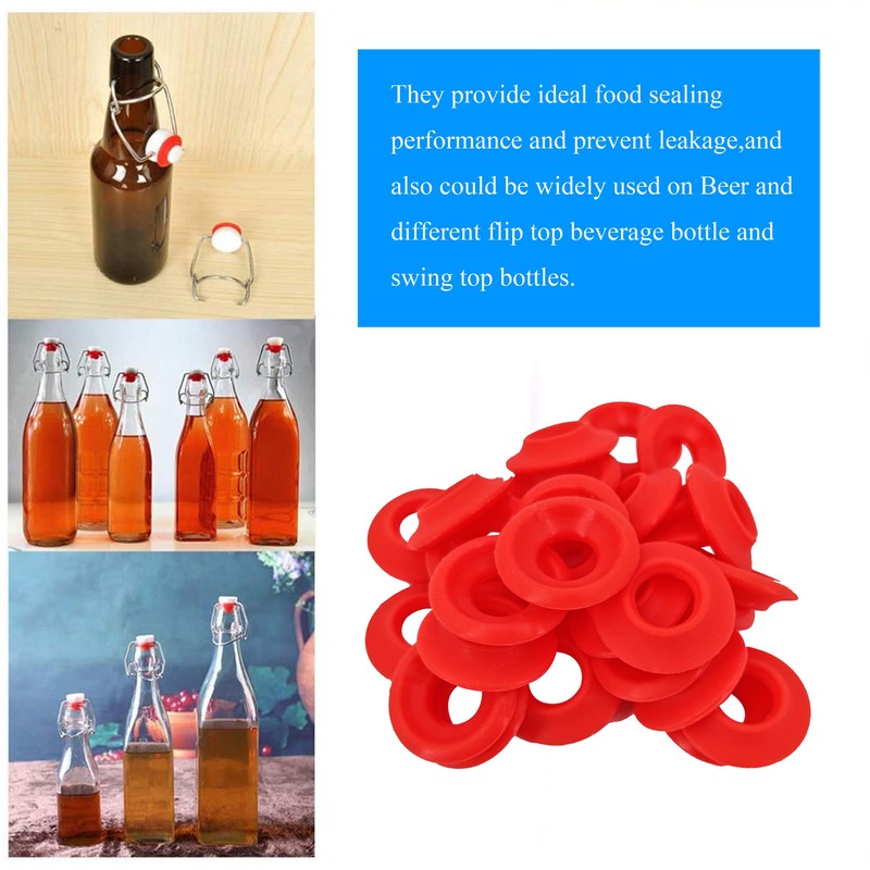 Swing Flip Top Bottle Cap Gasket Swing Top Bottle Seals