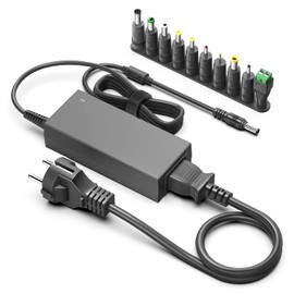 HKY Universal 24V 2.5A 60W LED Transformer with 11 Tips for 5050 2835 LED Strip Massager WiFi Router Switch LCD Monitor Soundbar Dymo LabelWriter 450