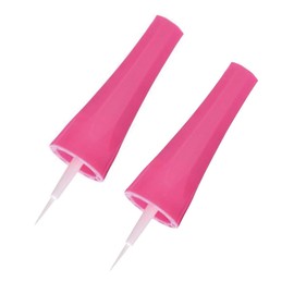 Redouvre Extra Cap, Double Layer, Coating Type (0.07 fl oz (2 ml), Pink x 2 Pack