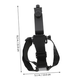 TEHAUX 2 Sets Head Mounted Phone Rack with Headband for Live Streaming POV Shooting Compatible with Smartphones Sports Cameras Hands Video Capture for Content Creators