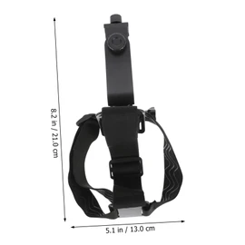 TEHAUX 2 Sets Head Mounted Phone Rack with Headband for Live Streaming POV Shooting Compatible with Smartphones Sports Cameras Hands Video Capture for Content Creators