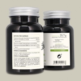 ASHWAGANDHA Organic KSM-66® * Plantae® * 60 Vegetable Capsules * 5% Withanolide and Black Pepper * Adaptogen + Sleep + Against Stress + Energy