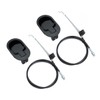 Alipis 2pcs Recliner Release Pull Handle Cable for Recliner Lever
