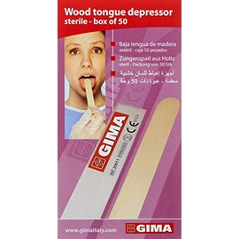 GIMA Wood Tongue Depressor - Sterile