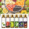 PHATOIL 9PCS Fruit Fragrance Oil Set for Soap Making Diffusers,