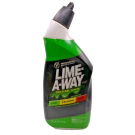 Lime A-Way Thick Gel Formula Toilet Bowl Cleaner / 16 fl oz