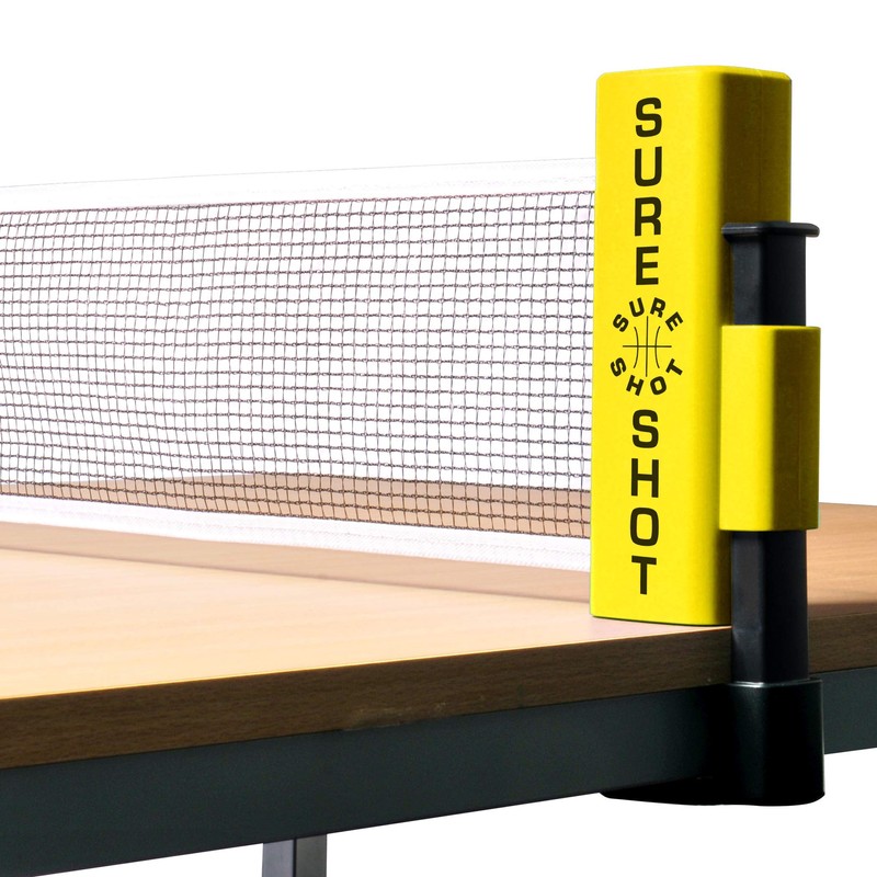Sure Shot Flex Table Tennis Net and Post, yellow /