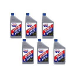 Lucas Oil 11266 Synthetic Blend SAE 5W-30 High Mileage API SP Motor Oil - 6 Pack